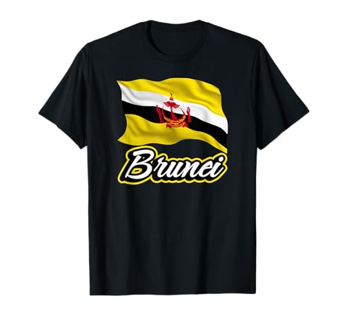 Drapeau du Brunei Patriotique Asiatique Hommes Femmes Enfants Brunei T-Shirt