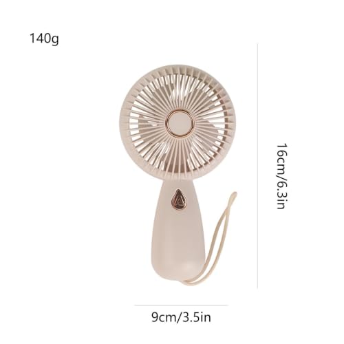 Mini ventilador de mano recargable USB para solucionar los sofocos del verano 6
