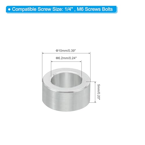 PATIKIL M6 Aluminum Spacers - Image 2