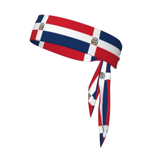 WLFXCJYL Dominican Republic Headband, female sports headscarf, ma...