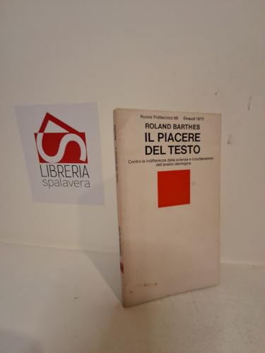  Il piacere del testo