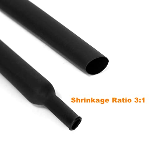 Ruimou 270Pcs Heat Shrink Tubing Shrinkage Ratio 3:1 Insulation Protection Kit for Repair Wire Cable Connection End Treatment (270) - Image 3