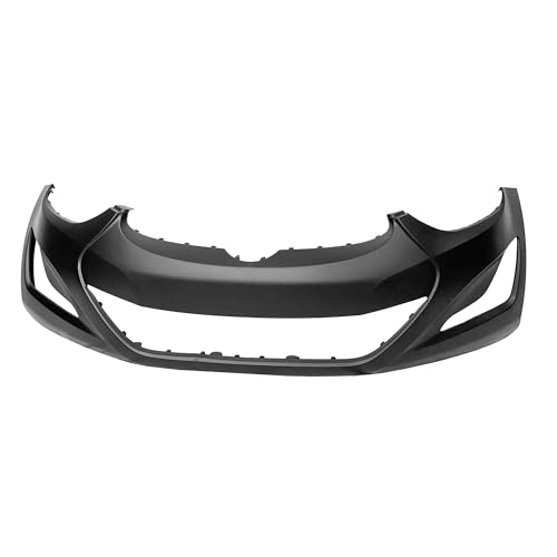 FitParts Compatible With Front Bumper Cover 2014 2015 2016 Hyundai Elantra L GL GLS Limited SE Sport Sedan New, Primed and Ready for Paint. W/o Parking Aid Sensor Holes.
