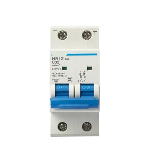 Disjoncteur CC NB1Z-63 2P 20A pour installation solaire photovoltaïque