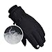 Fcnjsao Ski Snowboard Gloves Mediums/Large/XL Water Keep Hands Warm Windproof for Workout Outdoor Sport Black