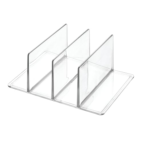 The Home Edit by iDesign, Séparateur pour cosmétiques en plastique recyclé moyen modèle – Image 3