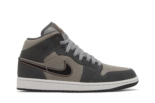 Jordan Men's 1 Mid SE Night Stadium/Black (FQ8338 017), Night Stadium/Black, 13 UK