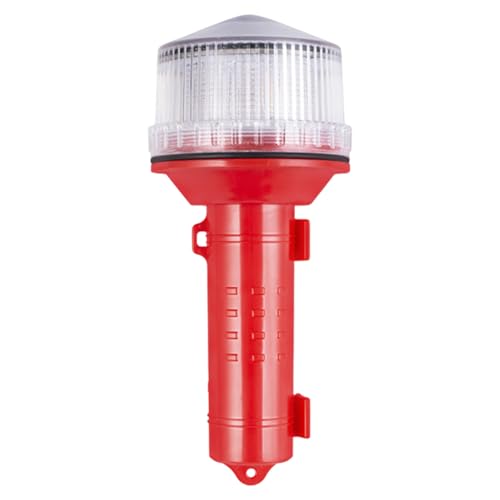 Linternas náuticas - Linternas marinas, luces de seguridad para linternas de señalización | Luces de advertencia impermeables con imán y gancho para barco, funciona con pilas para coche, accidentes de