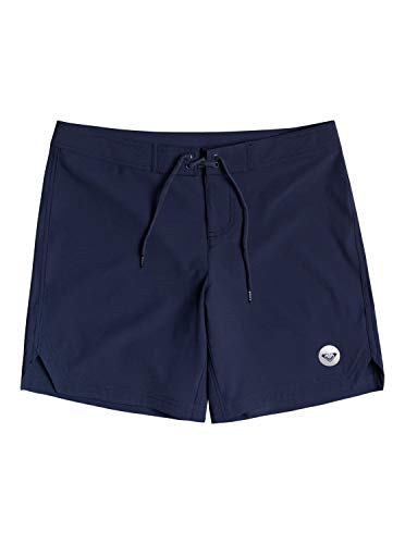 Boardshort Roxy To Dye de 7 pulgadas para mujer con tejido técnico de secado rápido