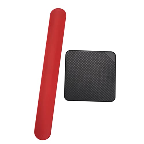 Healvian Tablero De Color De Pelo Brillante Resalta La Paleta Herramienta Cabello Agarre Conformado Teñir Tablero De Resaltado Balayage Junta Rojo El Plastico