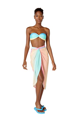 SAIA VERSACE DEGRADE MENTOS, BLUEMAN, ADULTO FEMININO, DEGRADE MENTOS, P