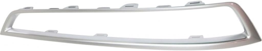 For Acura MDX 2010 2011 2012 2013 Bumper Cover Grille Molding Driver and Passenger Side | Pair | Front | Made Of Plastic | Replacement For AC1038111, AC1039111 | 615343558363, 615343948515