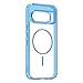 Lunivop Compatible with Google Pixel 10 Pro XL Case 6.8 '' Clear [Compatible with Magsafe Wireless Charging ] Magnetic Yellowing Resistant for Pixel 10 Pro XL Rugged Cases Light Blue