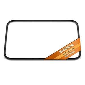 Deurafdichting ovenafdichting rubber vervanging voor Bosch 00754066 rondom 4 haken afdichting reserveonderdelen accessoires voor oven oven fornuis