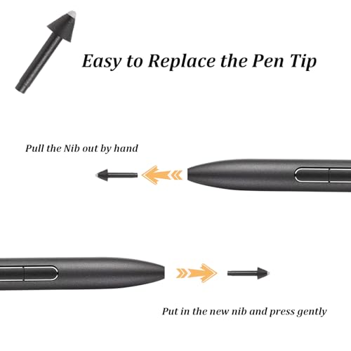 Pointe compatible avec Asus Pen 2.0 SA203H active pen tactile - 6