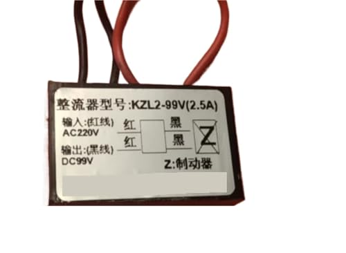 Redresseur KZL2-99V AC220V stoppe la surchauffe des freins de moteurs de ponts