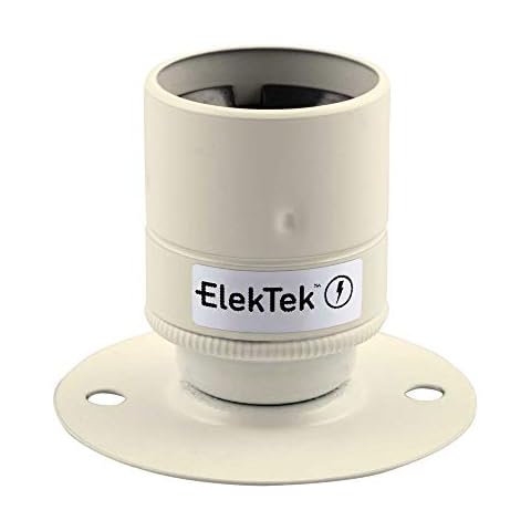 ElekTek ES E27 Soporte de lámpara para bombillas de filamento vintage Cover
