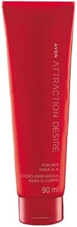 AVON ATTRACTION DESIRE FOR HER LOCAO PERFUMADA CORPO 90 ML