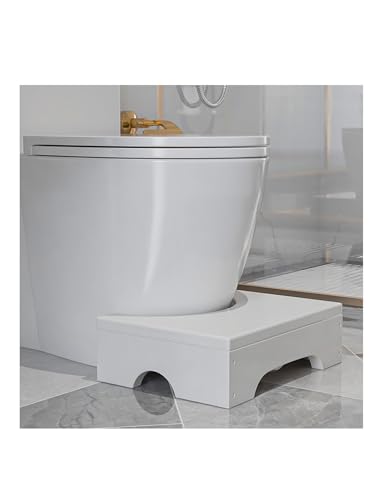 Tabouret de salle de bain extra large pour soulager la posture assise
