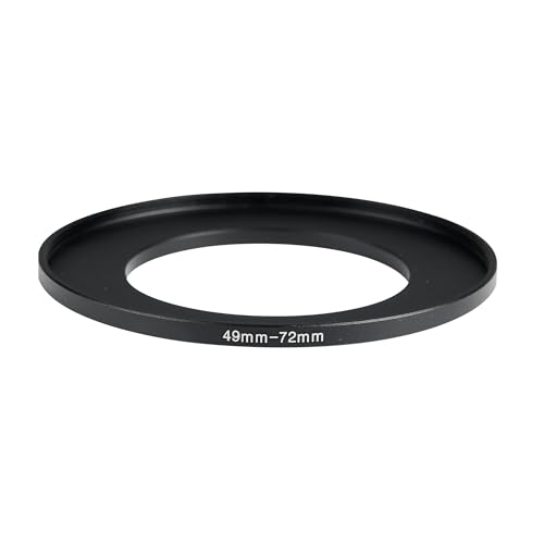 Image of 49-72mm Step-Up Ring Adapter, 49mm to 72mm Step Up Filter Ring for 49mm Lens Install 72mm ND CPL UV Camera Lens Filter(49mm-72mm)