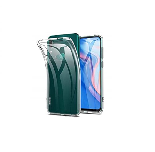 Image of COVERBLACK Rubber Back Cover for Honor 9X - STK-L22 - Transparent