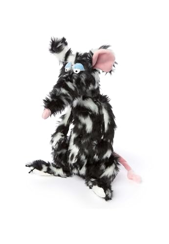 Rat Schiggi Miggi sigikid BeastsTown 39609, peluche originale noir et blanc
