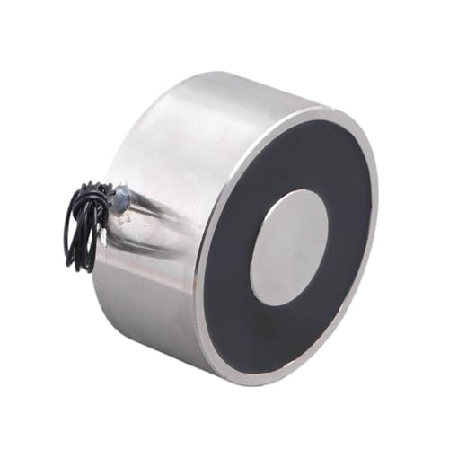 Saug 0,3~120KG Elektromagnet Solenoid DC 12v Elektromagnetische Kleine Electro 24V Spule Magnet 12/24 Volt(D10H10mm 0.3KG,DC 12V)