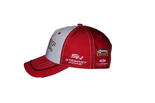 Gorra ajustable roja y blanca NASCAR 2024 miniatura 3