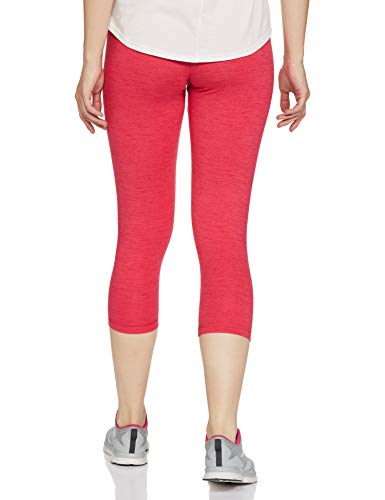 Image of Jockey Women's Slim Fit Capri (1391 Ruby Marl XL)