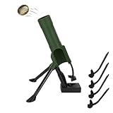 Mortar Bottle Opener for 12oz 2.6in Bottom Diameter Bottles, Tactical Beer Cap Launchers, Adjustable Arms, Heavy Duty Military Decor, Man Cave Bar Accessory, Unique Gift for Men, Veterans, Dads
