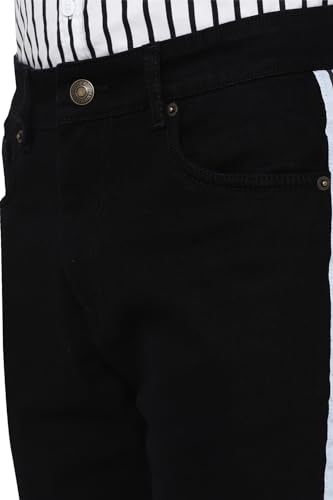 Image of FOREVER 21 Mens Solid Slim Fit Slim Fit Jeans