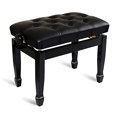 KOIAMVZW Tabouret de Piano en Simili Cuir Noir, Banc de Piano à Hauteur réglable, siège de Clavier rembourré en Cuir, chaises, capacité de Poids 180 kg, Facile à Assembler - Les Beatles, Paul McCartney, John Lennon, RIngo Starr, George Harrison KOIAMVZW Tabouret de Piano en Simili Cuir Noir, Banc de Piano à Hauteur réglable, siège de Clavier rembourré en Cuir, chaises, capacité de Poids 180 kg, Facile à Assembler
