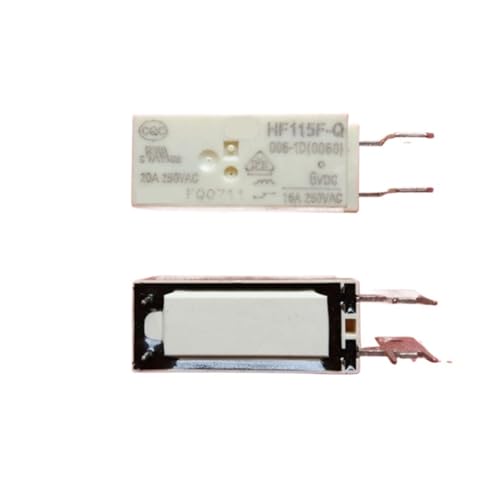 Relais HF115F-Q 006-1D de 6V avec contact puissant de 20A 250V AC