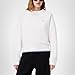 Lacoste Women's Back Print Oversized Sweatshirt, White, 12