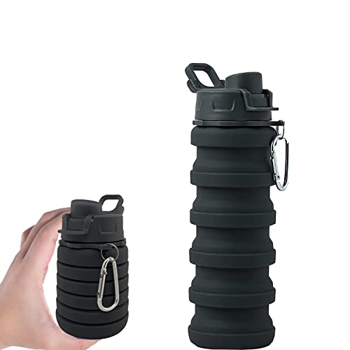 Borraccia da Viaggio Pieghevole 500ML, Borraccia