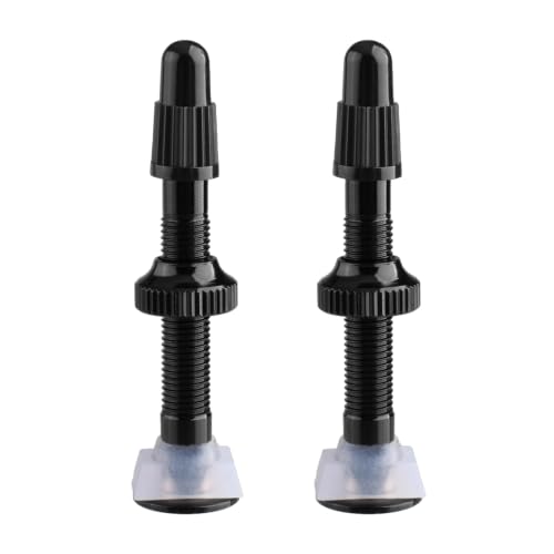 Válvulas Presta sin Cámara Evita Fugas de Aire en Neumáticos de Vacío de Bicicleta 2 Pcs 40mm