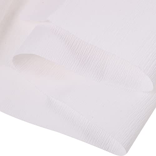 Iplusmile 1 Roll Crepe Paper Gift Wrapping Crepe Sheet Wide Crepe Paper Streamer Flowers Crafts Art Gift Tissue For Wedding Ceremony Various Festivals Decoration Italian Stretch Crepe Paper #TOP20