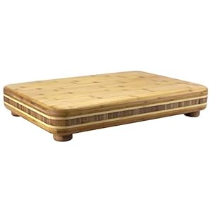 Totally Bamboo Bamboo Big Easy Chopping Block, 19″ x 13.5″