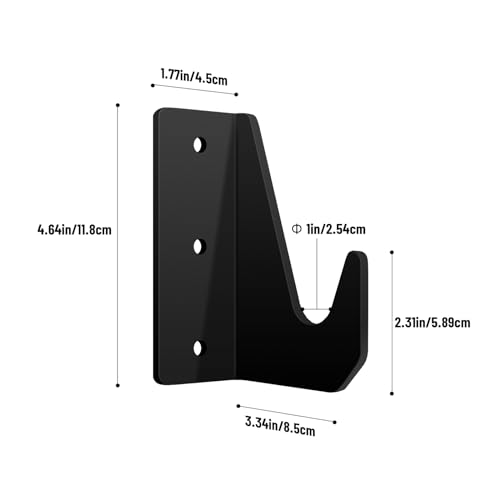 OMMUU Floor Jack Stand Rack Wall Mount Organizer, Car Hydraulic Trolley Jack Stands Holder Wall Storage Rack Mount Brackets Jack Stands Tower Trailer Accessories Tool, QC-QJD-02 - Thumbnail 4