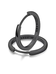 B.Sterling Silver-Black