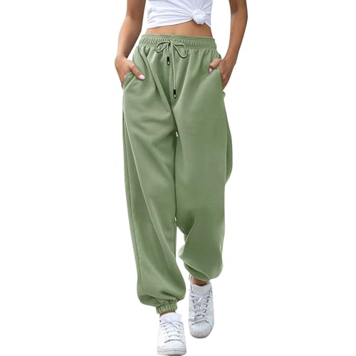 Pantalon de jogging femme confortable avec poches contre le froid