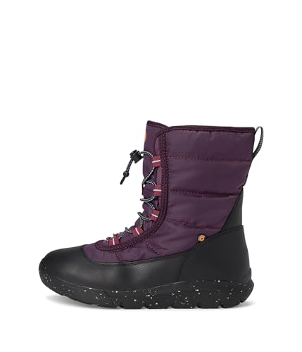 Bogs Skyline Snowcata (Toddler/Little Big Kid) Snow Boot, Plum, 13 US Unisex4