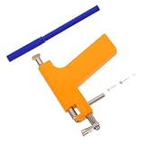 ELAYARD 12 Pares Kit de Perforación Cuerpo Acero Inoxidable para Oreja Nariz y Ombligo Herramienta Precisa con y Pendientes Seguro para Piel Sensible Uso Profesional y Doméstico