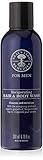 Neal's Yard Remedies | Invigorating Hair & Body Wash | Gifts for Men | Certified Organic Bergamot & Grapefruit Fragrance | Revitalises The Mind | 200ml