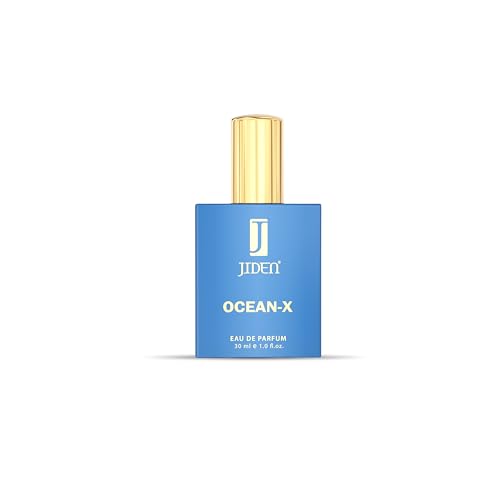 Image of JIDEN Luxury Ocean-X Eau De Parfum For Man Fresh Aqua Long Lasting with Seawater,Mint,Lemon Top Notes | Perfume For Men, 30ml - Valentine Gift for Boyfriend | Valentine Gift for Husband