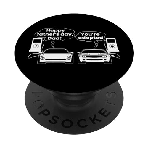 You're Adopted Funny Car Guy Gasoline Petrol Car Enthusiast PopSockets Standard PopGrip
