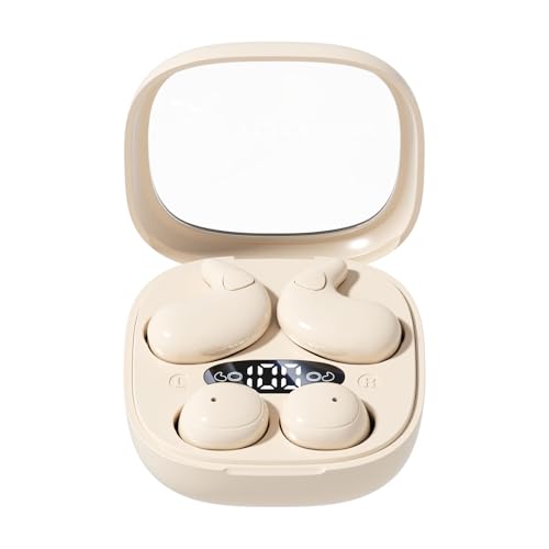 Xmenha Écouteur Casque Deux Paires de Mini Petits Bluetooth 5.4 écouteurs sans Fil Oreillette Invisible Sommeil Waterproof étanche Sport Double ecouteur Petite...