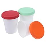Seau de stockage des aliments - les tasses à dessert sont idéales pour la maison, l'hôtel, le restaurant, le magasin de desserts, , etc., les contenants à collation