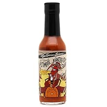 TorchBearer Sauces Ultimate Annihilation Ghost Chili Hot Sauce, 5 Fl Oz, Heat level 7 - Extra Hot - All Natural, Extract-Free, Made in USA
