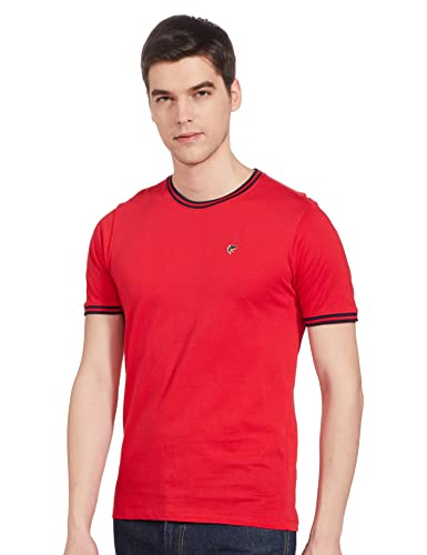 Image of Ruggers Men's Solid Slim Fit T-Shirt